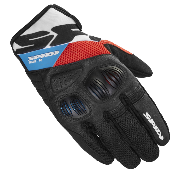 Guantes SPIDI FLASH-R EVO bk/red/blue