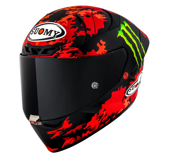 Casco SUOMY S1-XR GP réplica BAGNAIA Monster 2025 matt