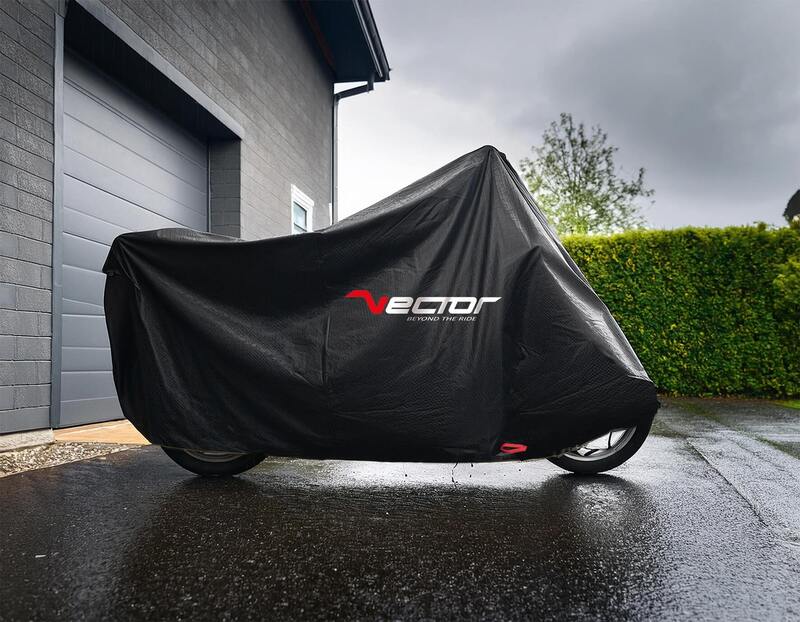 Funda moto ext. VECTOR Heavy Duty p/moto/scooter 2XL