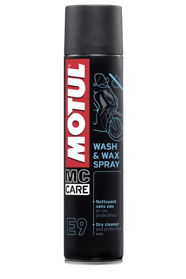 MOTUL E9 WASH &amp; WAX spray 400 ml.
