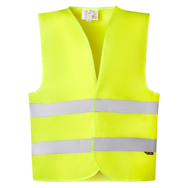 Chaleco reflectante amarillo