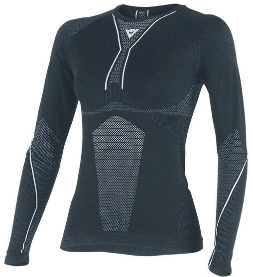 Camiseta técnica DAINESE D-CORE DRY LADY m/larga black/white