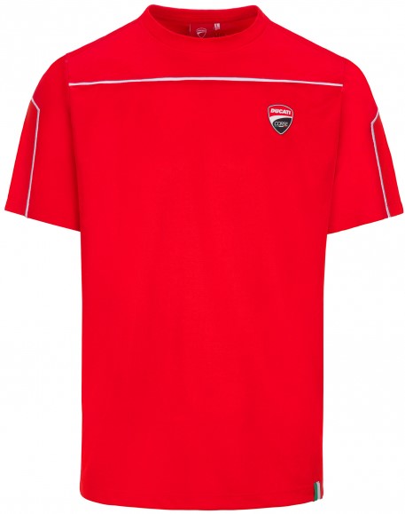 CAMISETA DUCATI RED/RED