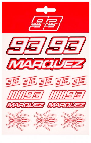 STICKER MARQUEZ MEDIANO '20 13.5x16CM