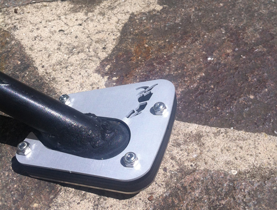 Base pata de cabra p/BMW R1200GS LC