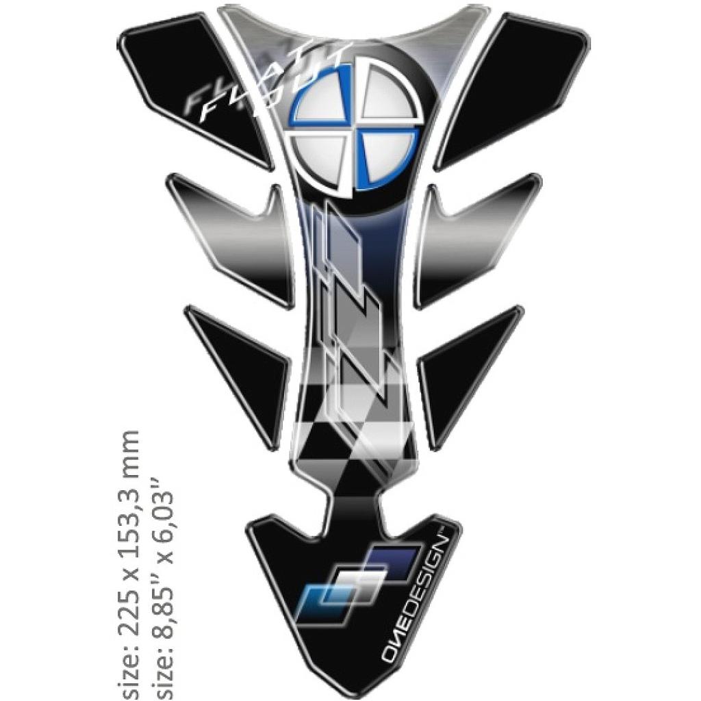 Protector depósito BMW logo