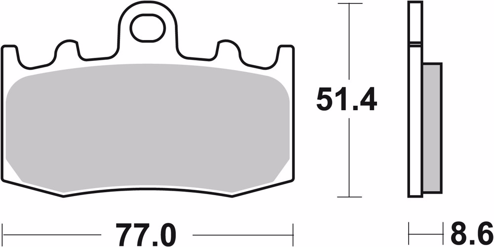 Pastillas de freno BREMBO 07BB26SA