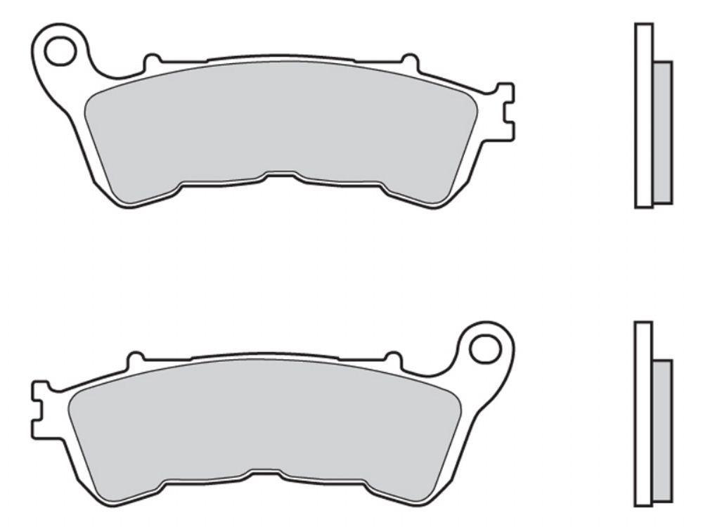 PASTILLAS BREMBO 07HO57SA