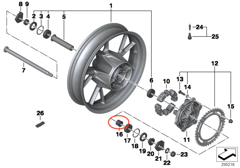 CASQUILLO INTERIOR