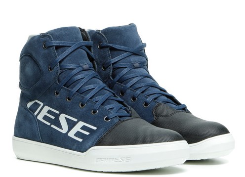 BOTAS DAINESE YORK D-WP BLACK IRIS/WHITE