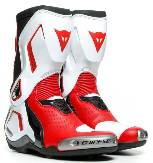 BOTAS DAINESE TORQUE 3 OUT AIR black/white/lava red