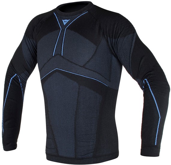 Camiseta técnica DAINESE D-CORE AERO TEE LS black/blue