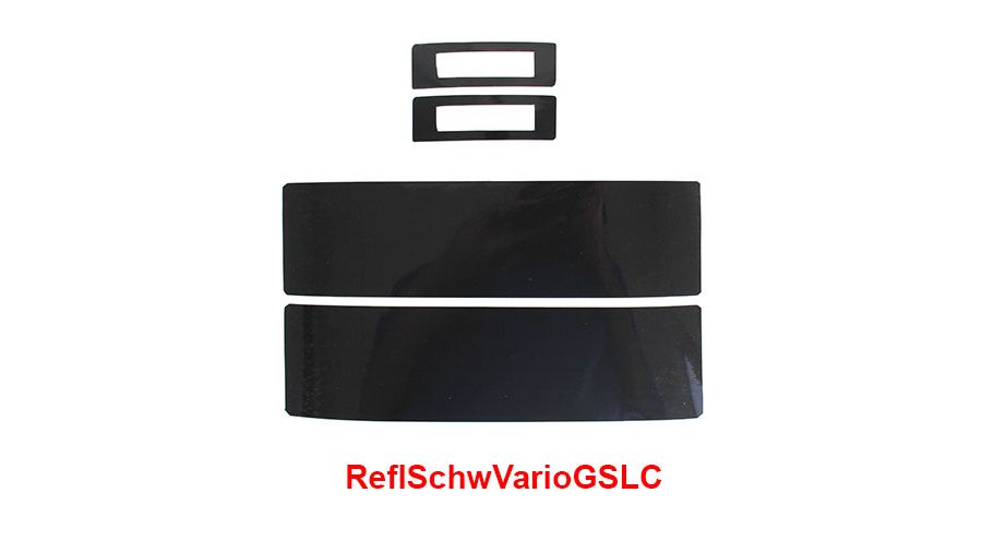 Pegatinas reflectantes maletas VARIO GS LC black