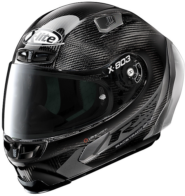 CASCO X-LITE X-803 RS U.C. HOT LAP 015 CARBON GREY