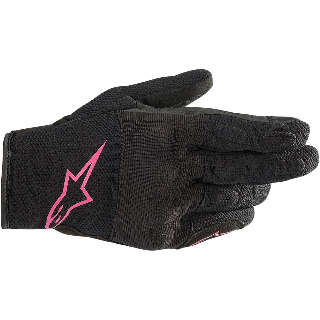 GUANTES ALPINESTARS S-MAX DS LADY BLACK/FUXIA