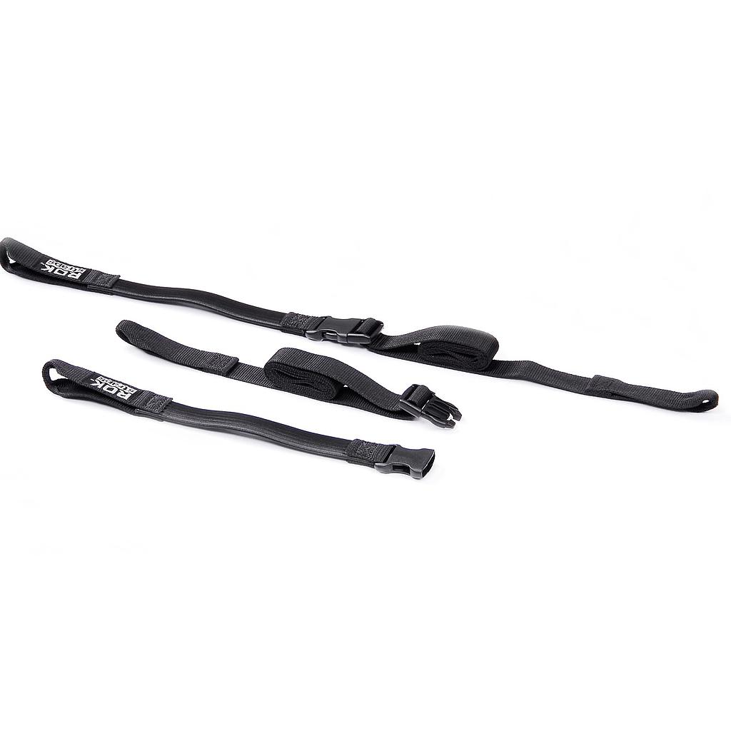 CORREAS ROK2 AJUSTABLES 500mm-1500mm (pares)