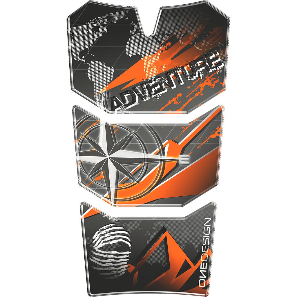 Protector depósito GS ADVENTURE orange