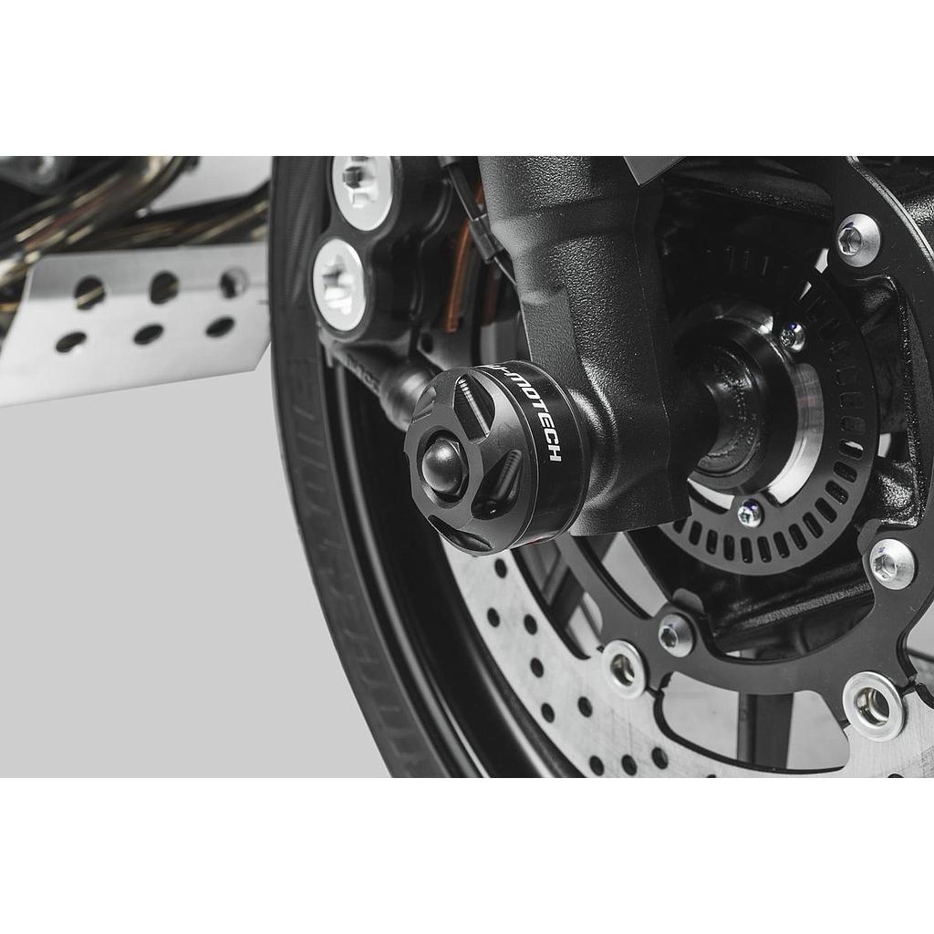 KIT TOPE ANTICAIDAS P/EJE DELANTERO YAMAHA MT-09/TRACER (16-), TRACER 900GT BLACK