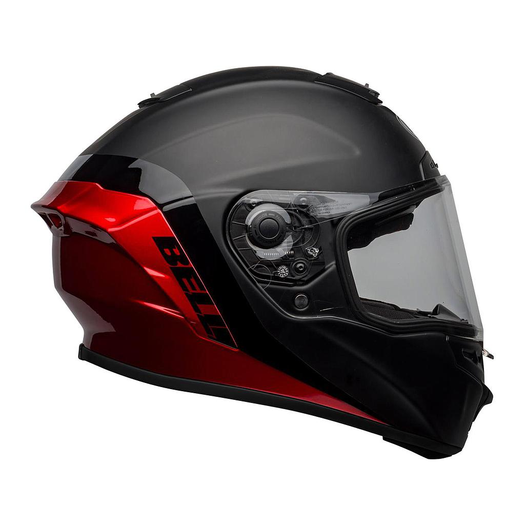 CASCO BELL STAR DLX MIPS SHOCKWAVE BLACK/RED