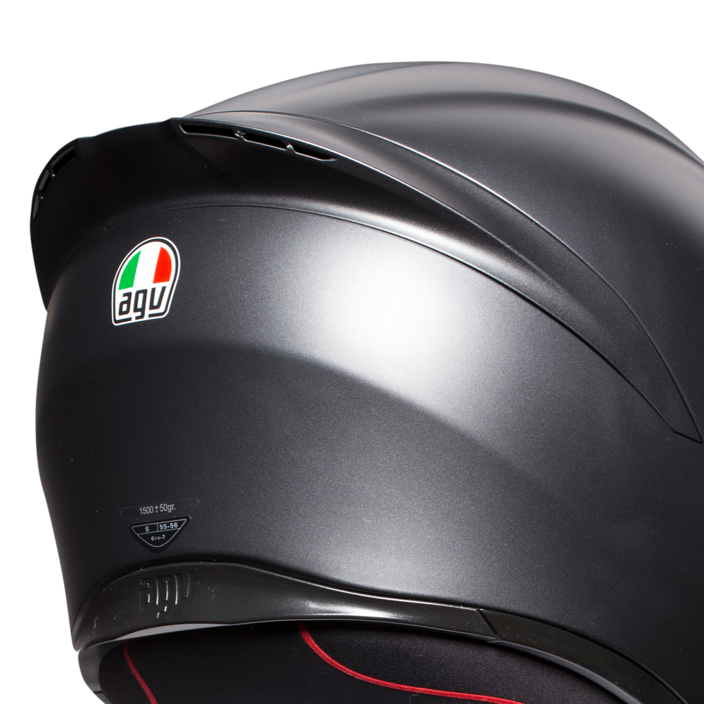 SPOILER AGV K-1 BLACK MATT