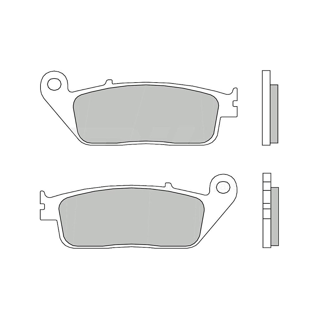 Pastillas de freno BREMBO orgánicas 07074
