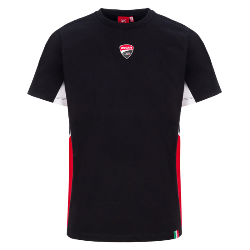 CAMISETA DUCATI SIDE INSERTS BLACK