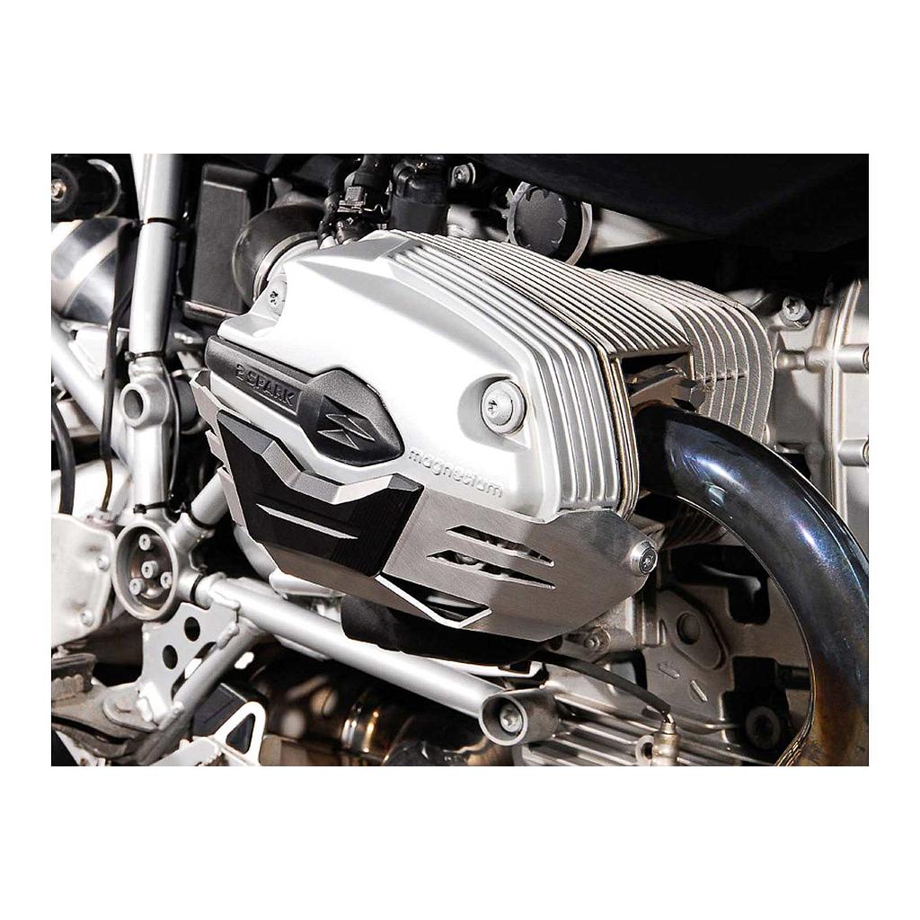 Protector cilindro p/BMW R1200 GS 04-09 plata