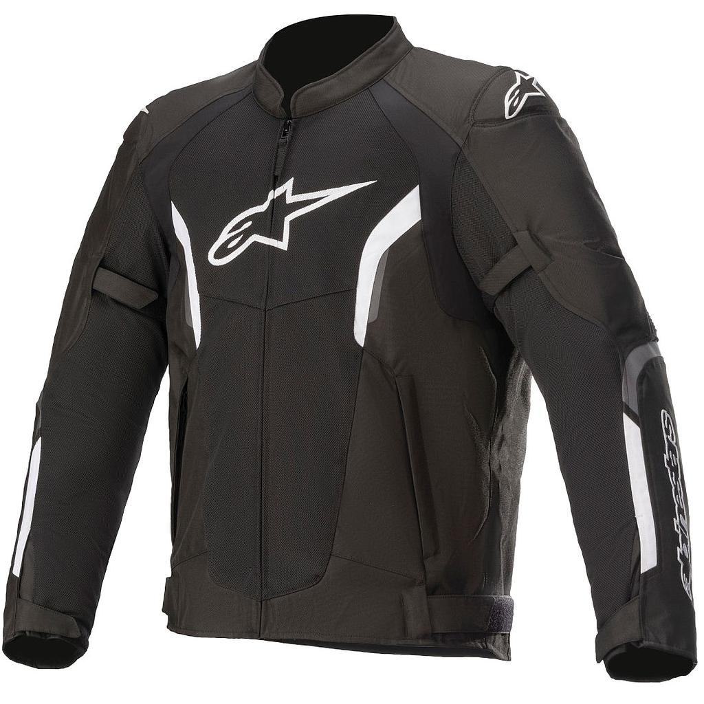 CHAQUETA ALPINESTARS AST AIR V2 BLACK/WHITE