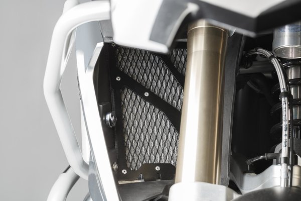 Protector p/radiador BMW R1200GS 13- alum. ng.