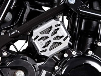 Protector regulador BMW F800GS (08-12) plata