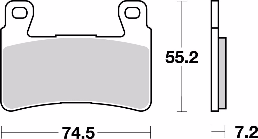 PASTILLAS BREMBO 07HO45SA