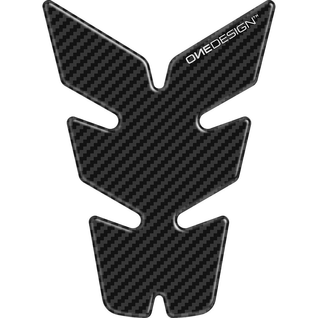 Protector depósito CARBON SOFT TOUCH MATT BLACK