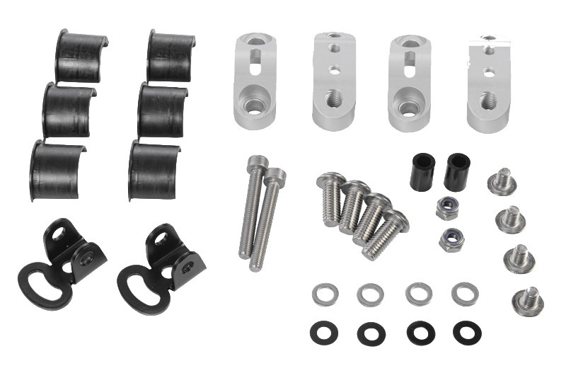 KIT MONTAJE WUNDERLICH P/FARO AUXILIAR ORIGINAL PLATA