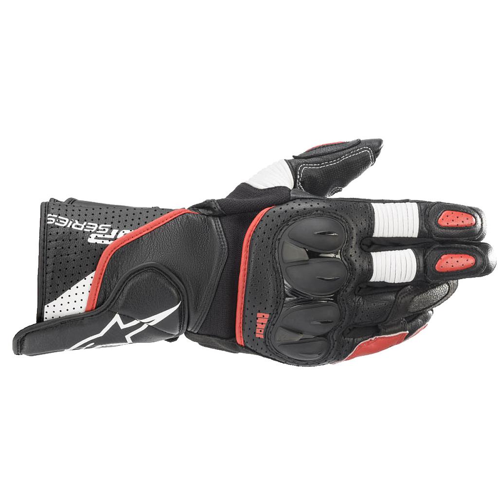 GUANTES ALPINESTARS SP-2 V3 bk/we/rd