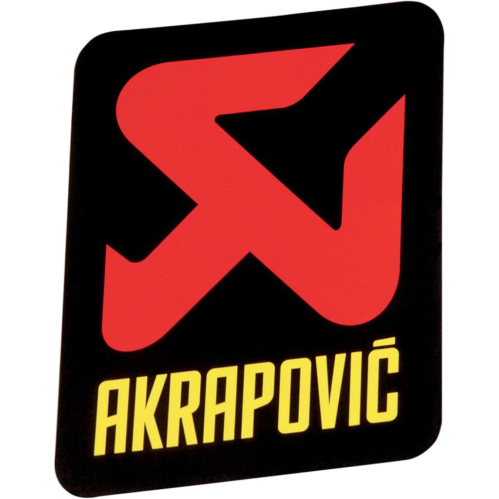 STICKER AKRAPOVIC VERTICAL 75 mm