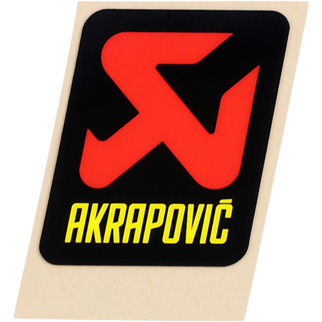 STICKER AKRAPOVIC VERTICAL 60 mm