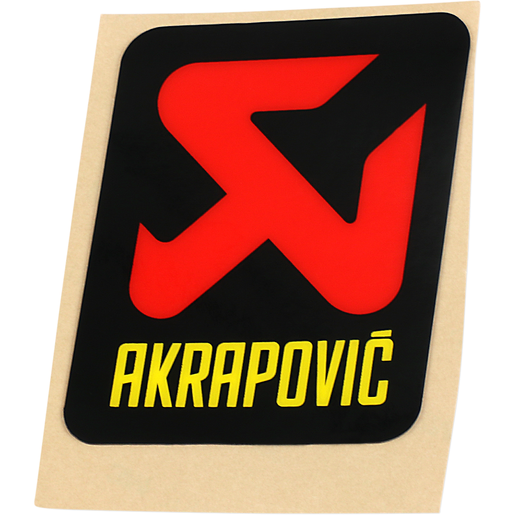 STICKER AKRAPOVIC 60x70 mm