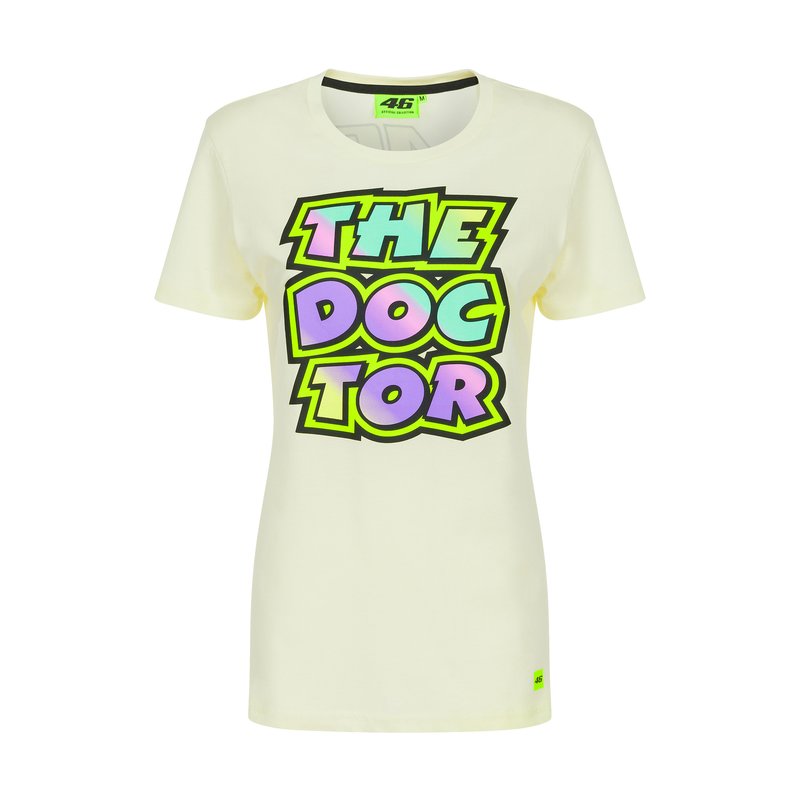 CAMISETA VR46'22 THE DOCTOR lady light yellow