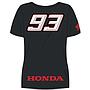 Camiseta MARQUEZ Honda lady blanca