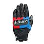 Guantes DAINESE D-Explorer 2 glacier-gray/blue/lava-red/black