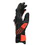 Guantes DAINESE CARBON 3 cortos black/fluo-red