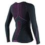 Camiseta DAINESE D-Core Thermo  Lady manga larga black/fuxia