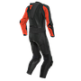 TRAJE DAINESE LAGUNA SECA 5 1PC. BLACK/FLUO RED