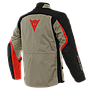 CHAQUETA DAINESE ALLIGATOR WALNUT/BLACK/LAVA RED