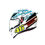 CASCO AGV K-1 TOP ROSSI WINTER TEST 2017