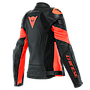 CHAQUETA DAINESE RACING 4 LADY BLACK/FLUO-RED