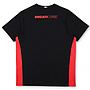 CAMISETA DUCATI RED MESH INSERT black