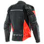 CHAQUETA DAINESE RACING 4 BLACK/FLUO-RED