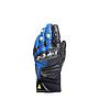 GUANTES DAINESE CARBON 4 SHORT racing blue/black/fluo yellow