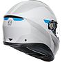 CASCO AGV TOURMODULAR MULTI FREQUENCY LIGHT GREY/BLUE